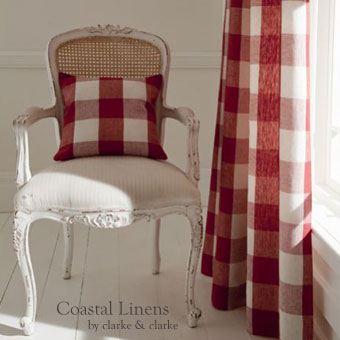 (Coastal Linens by clarke & clarke)